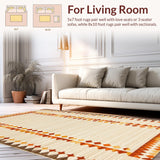 Vibrant Abstract Line Art Composition(Beige)