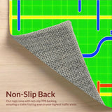 Brightly Colored Route Design(Green)