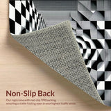 Bold Graphic Monochrome Design Element(Black)