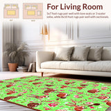 Fresh Spring Garden Entrance Mat(Green)