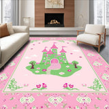Charming Cartoon Wonderland Motif(Pink)