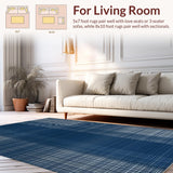 Elegant Navy Tiled Aesthetic(Blue)