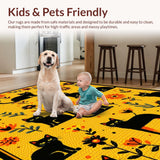 Contemporary Cat Flower Arrangement(Yellow)