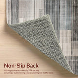 Elegant Subtle Lattice Geometric Style(Gray)