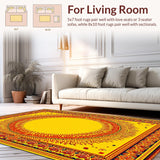 Eclectic Kaleidoscope Sunburst(Yellow)
