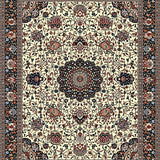 Ultra Soft Area Rug, Non Slip, Stain Resistant, Washable Area Rugs for Living Room, Bedroom, Rustic Round Boho Area Natural Jute Placemat(Ivory)