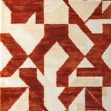 Ultra Soft Area Rug, Non Slip, Stain Resistant, Washable Area Rugs for Living Room, Bedroom, Soft Geometric Nursery Rug in Warm Tones(Brown)