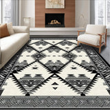 Contemporary Abstract Geometric Appeal(Black)