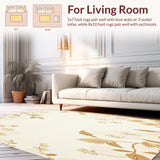 Indoor Beige Non Slip Entryway Dirt Trapper(Beige)