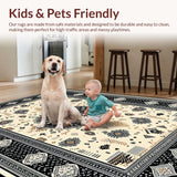 Warm Earthy Tones with Texture(Black)