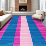 Bold Geometric Color Fusion Style(Blue)