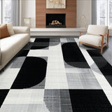 Chic Monochrome Lattice Design(Black)