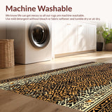 Luxurious Colorful Wild Print Design(Black)