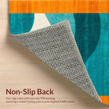 Chic Abstract Stripe Design(Blue)