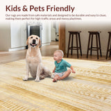 Beige Gold Textured Area(Beige)