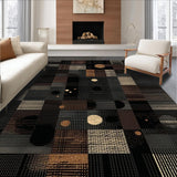 Ultra Soft Area Rug, Non Slip, Stain Resistant, Washable Area Rugs for Living Room, Bedroom, Vibrant Multicolor Cheetah Artwork(Brown)