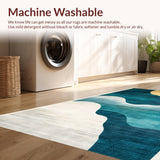 Contemporary Calm Tiled Design(Blue)