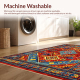 Rustic Earthy Braided Accent(Red)