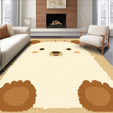 Charming Kawaii Bear Motif(Beige)