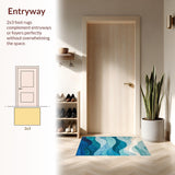 Artistic Dreamy Blue Hues(Blue)