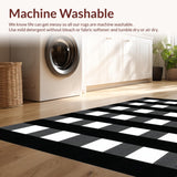 Cozy Earthy Plaid Motif(Black)