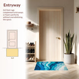 Charming Tie Dye Ocean Aesthetic(Blue)