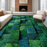 Eco Friendly Green Mosaic Aesthetic(Green)