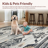 Elegant Striped Neutral Tones(Gray)