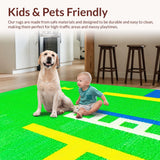 Vibrant Cityscape Adventure Mat(Green)