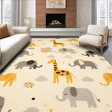 Earthy Tones with Cute Creatures(Beige)