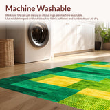 Dynamic Whimsical Curved Motifs(Green)