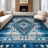 Energetic Colorful Tribal Motif(Blue)