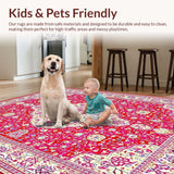 Contemporary Geometric Motif Fusion(Red)