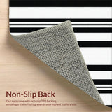 Elegant Reversible Stripe Aesthetic(Black)