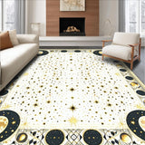 Celestial Stars Area Cream & Black(White)