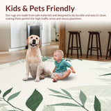 Fresh Contemporary Leaf Composition(Beige)