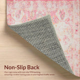 Elegant Pastel Distressed Motif(Pink)
