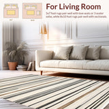 Vibrant Cozy Textured Motif(Beige)