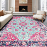 Contemporary Pastel Medallion Design(Pink)