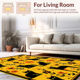 Contemporary Cat Flower Arrangement(Yellow)