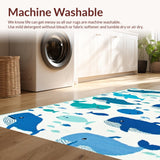 Lively Aqua & White Contrast(Blue)