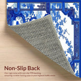 Charming Blue and Beige Medallion Style(Blue)