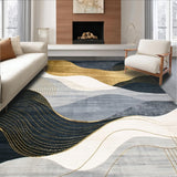 Elegant Gold and Gray Ogee Prints(Gray)
