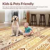 Lively Abstract Geometric Elements(Beige)