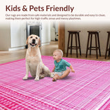 Delicate Modern Striped Arrangement(Pink)