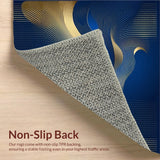 Dynamic Blue Grey Fusion Artistry(Blue)