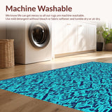 Vibrant Multi Color Geometric Design(Blue)