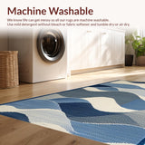 Whimsical Curvy Jute Arrangement(Blue)