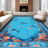 Bright Transitional Seaside Influence(Blue)