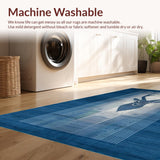 Chic Nature Inspired Geometric Layout(Blue)